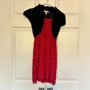 Girls size 10 holiday dress